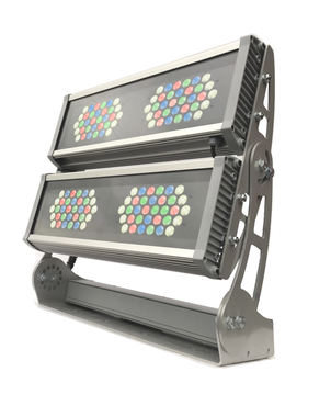 Архитектурный мощный светодиодный прожектор STLA-Arch-FL136-320W RGBW(RGBA)